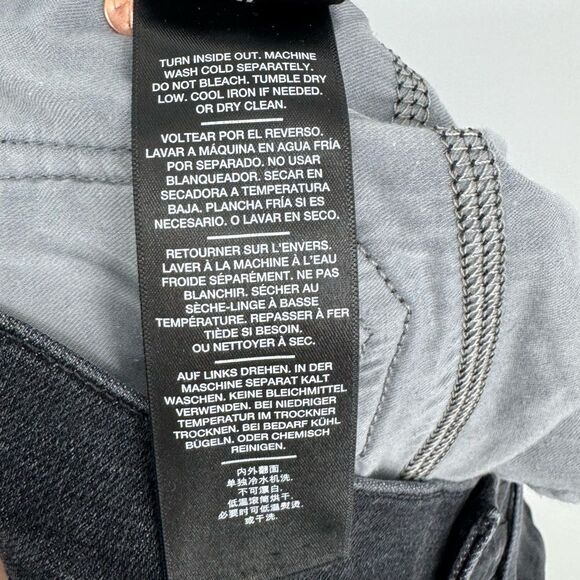 7 For All Mankind The Straight Leg Black Jean 32 - Picture 11 of 12